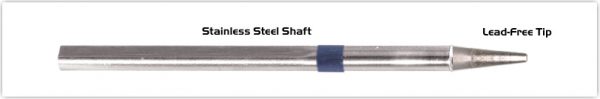 Thermaltronics S60LR018 Chisel Long Reach 1.78mm (0.07") interchangeable for Metcal SSC-670A