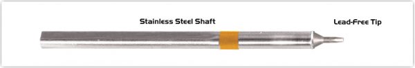 Thermaltronics S75CH010A Chisel 30deg 1.0mm (0.04") interchangeable for Metcal SSC-771A