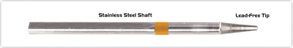 Thermaltronics S75LR018 Chisel Long Reach 1.78mm (0.07") interchangeable for Metcal SSC-770A