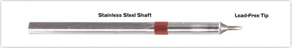 Thermaltronics S80CH010A Chisel 30deg 1.0mm (0.04") interchangeable for Metcal SSC-871A